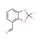 2,2-Difluoro-1,3-benzodioxole-4-carboxaldehyde (CAS 119895-68-0) - chemical structure image