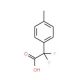 2,2-Difluoro-2-p-tolylacetic acid (CAS 131323-10-9) - chemical structure image