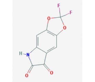 2,2-Difluoro-2H,5H,6H,7H-[1,3]dioxolo[4,5-f]indole-6,7-dione (CAS 1016683-99-0) - chemical structure image