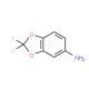 2,2-Difluoro-5-amino-1,3-benzodioxole (CAS 1544-85-0) - chemical structure image