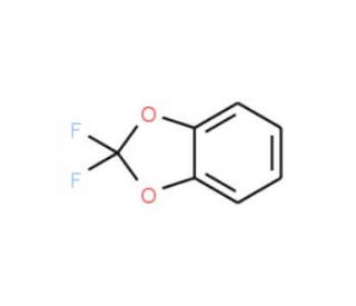 2,2-Difluoro-benzodioxole (CAS 1583-59-1) - chemical structure image