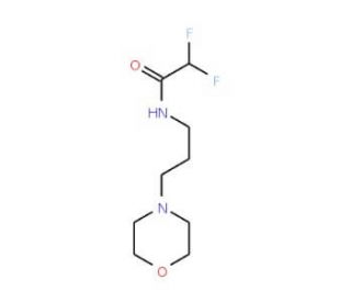 2,2-Difluoro-N-(3-morpholin-4-yl-propyl)-acetamide - chemical structure image