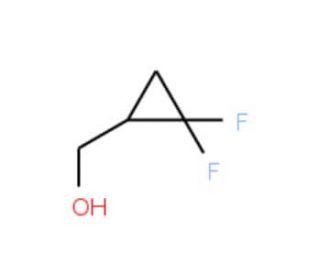 2,2-Difluorocyclopropylmethanol (CAS 509072-57-5) - chemical structure image