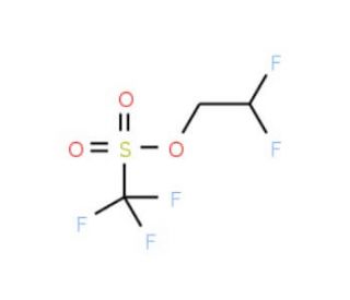 2,2-Difluoroethyl trifluoromethanesulfonate (CAS 74427-22-8) - chemical structure image