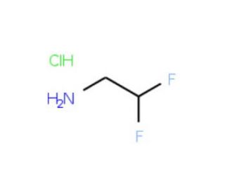 2,2-Difluoroethylamine hydrochloride (CAS 79667-91-7) - chemical structure image