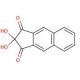 2,2-Dihydroxy-1H-benz[F]indene-1,3(2H)-dione (CAS 38627-57-5) - chemical structure image