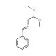 2,2-Dimethoxy-N-(phenylmethylene)-1-ethanamine - chemical structure image
