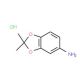 2,2-dimethyl-1,3-benzodioxol-5-amine hydrochloride (CAS 75200-79-2) - chemical structure image