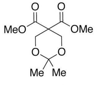 2,2-Dimethyl-1,3-dioxane-5,5-dicarboxylic Acid Dimethyl Ester (CAS 111934-93-1) - chemical structure image