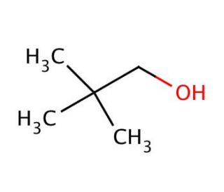 2,2-Dimethyl-1-propanol (CAS 75-84-3) - chemical structure image
