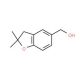 (2,2-Dimethyl-2,3-dihydro-benzofuran-5-yl)-methanol - chemical structure image