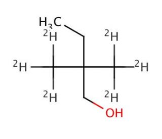 2,2-Dimethyl-2-butanol-d6 (CAS 101419-74-3) - chemical structure image
