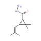 2,2-Dimethyl-3-(2-methyl-propenyl)-cyclopropanecarboxylic acid hydrazide - chemical structure image