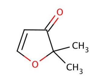 2,2-Dimethyl-3(2H)-furanone (CAS 35298-48-7) - chemical structure image