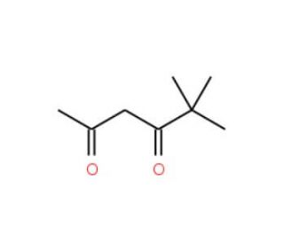 2,2-Dimethyl-3,5-hexanedione (CAS 7307-04-2) - chemical structure image