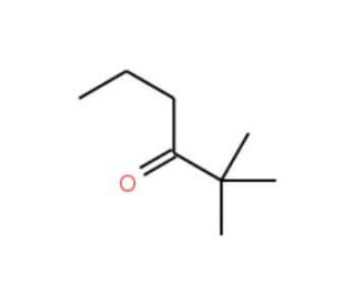 2,2-Dimethyl-3-hexanone (CAS 5405-79-8) - chemical structure image