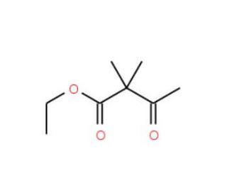 2,2-Dimethyl-3-oxo-butyric acid ethyl ester (CAS 597-04-6) - chemical structure image