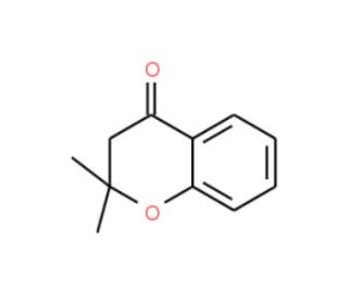 2,2-Dimethyl-chroman-4-one (CAS 3780-33-4) - chemical structure image