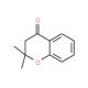 2,2-Dimethyl-chroman-4-one (CAS 3780-33-4) - chemical structure image