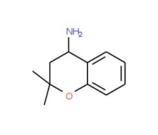 2,2-Dimethyl-chroman-4-ylamine - chemical structure image