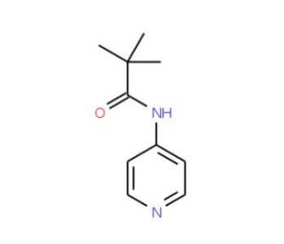 2,2-Dimethyl-N-pyridin-4-yl-propionamide (CAS 70298-89-4) - chemical structure image