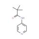 2,2-Dimethyl-N-pyridin-4-yl-propionamide (CAS 70298-89-4) - chemical structure image