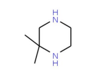 2,2-Dimethyl-piperazine (CAS 84477-72-5) - chemical structure image