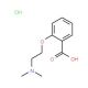 2-(2-Dimethylamino-ethoxy)-benzoic acid hydrochloride - chemical structure image