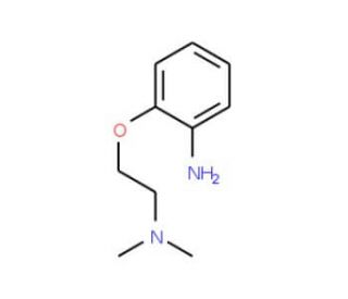 2-(2-Dimethylamino-ethoxy)-phenylamine (CAS 1202-00-2) - chemical structure image