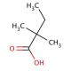2,2-Dimethylbutyric acid (CAS 595-37-9) - chemical structure image