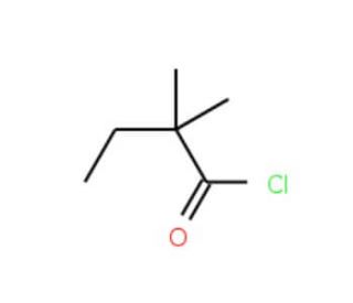 2,2-Dimethylbutyryl chloride (CAS 5856-77-9) - chemical structure image