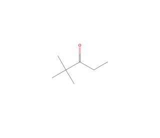 2,2-Dimethylpentan-3-one (CAS 564-04-5) - chemical structure image
