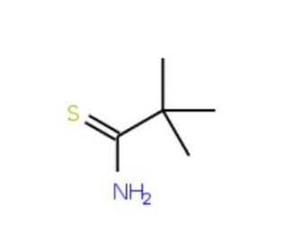2,2-dimethylpropanethioamide (CAS 630-22-8) - chemical structure image