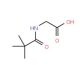 [(2,2-dimethylpropanoyl)amino]acetic acid (CAS 23891-96-5) - chemical structure image