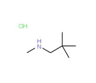 (2,2-dimethylpropyl)(methyl)amine hydrochloride - chemical structure image