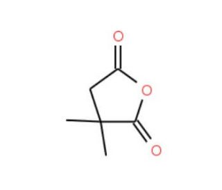 2,2-Dimethylsuccinic anhydride (CAS 17347-61-4) - chemical structure image