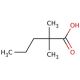 2,2-Dimethylvaleric acid (CAS 1185-39-3) - chemical structure image