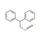 2,2-Diphenylethyl isothiocyanate (CAS 34634-22-5) - chemical structure image