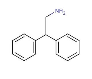 2,2-Diphenylethylamine (CAS 3963-62-0) - chemical structure image