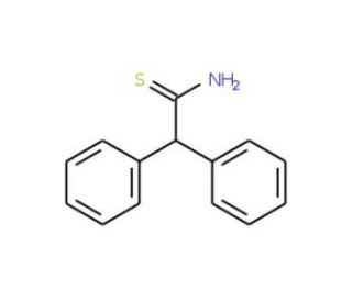 2,2-Diphenylthioacetamide (CAS 17518-50-2) - chemical structure image