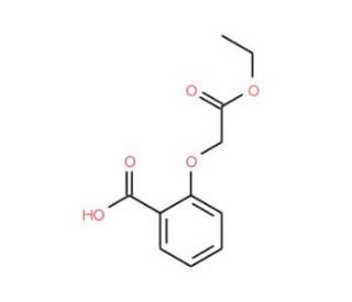 2-(2-ethoxy-2-oxoethoxy)benzoic acid - chemical structure image