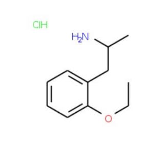 2-(2-Ethoxy-phenyl)-1-methyl-ethylaminehydrochloride - chemical structure image