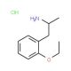 2-(2-Ethoxy-phenyl)-1-methyl-ethylaminehydrochloride - chemical structure image