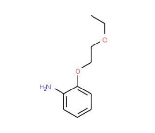 2-(2-Ethoxyethoxy)aniline (CAS 3062-48-4) - chemical structure image