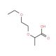 2-(2-ethoxyethoxy)propanoic acid - chemical structure image