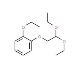 2-(2-Ethoxyphenoxy)acetaldehyde Diethyl Acetal (CAS 112101-73-2) - chemical structure image