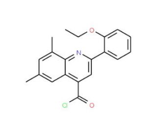 2-(2-ethoxyphenyl)-6,8-dimethylquinoline-4-carbonyl chloride - chemical structure image