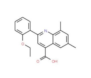 2-(2-Ethoxyphenyl)-6,8-dimethylquinoline-4-carboxylic acid - chemical structure image
