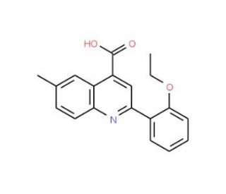 2-(2-Ethoxyphenyl)-6-methylquinoline-4-carboxylic acid - chemical structure image