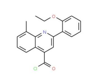2-(2-ethoxyphenyl)-8-methylquinoline-4-carbonyl chloride - chemical structure image